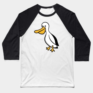 Pellie The Pelican 3 Baseball T-Shirt